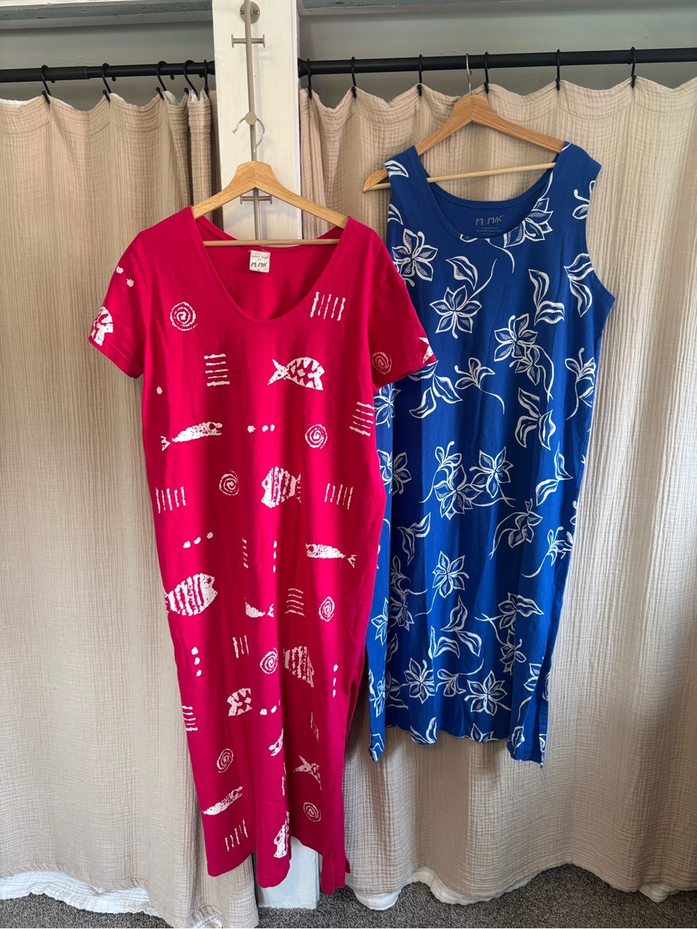 Bundle- 2 M.Mac 100% Cotton Dresses- XL